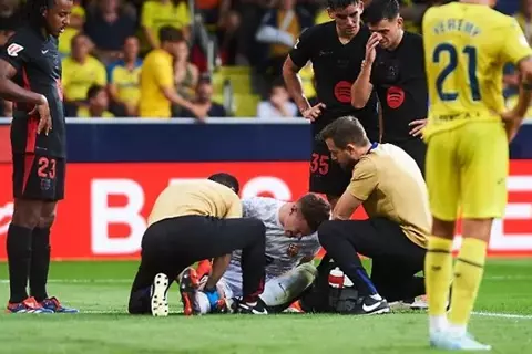 تير شتيجن.. 10 أشهر من المعاناة في برشلونة